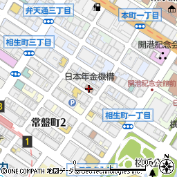 日本年金機構周辺の地図