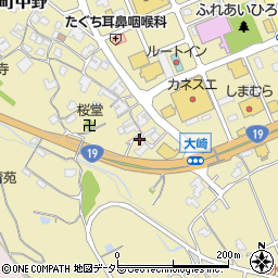 岐阜県恵那市長島町中野134-1周辺の地図