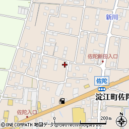 鳥取県米子市淀江町佐陀1952-2周辺の地図