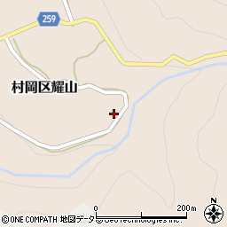 兵庫県美方郡香美町村岡区耀山333周辺の地図