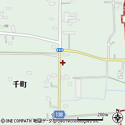 千葉県茂原市千町2222周辺の地図