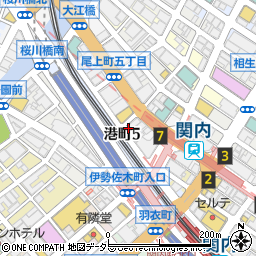 関内医院周辺の地図
