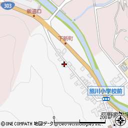 福井県三方上中郡若狭町熊川35周辺の地図
