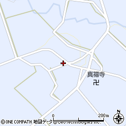 鳥取県西伯郡大山町蔵岡周辺の地図