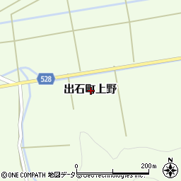 兵庫県豊岡市出石町上野周辺の地図
