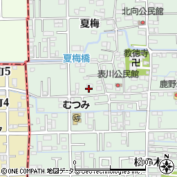 岐阜県岐阜市西改田村前周辺の地図