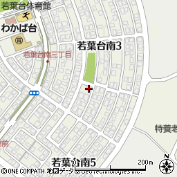 鳥取県鳥取市若葉台南3丁目7-13周辺の地図