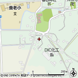 千葉県市原市松崎609周辺の地図