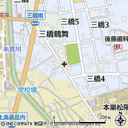 岐阜県本巣市三橋鶴舞976周辺の地図