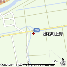 兵庫県豊岡市出石町上野695周辺の地図