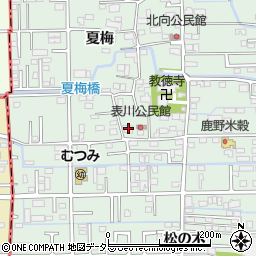 岐阜県岐阜市西改田村前46周辺の地図