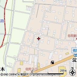 鳥取県米子市淀江町佐陀891-17周辺の地図