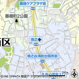 神奈川県横浜市西区境之谷3周辺の地図