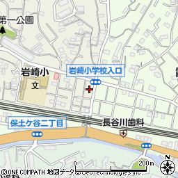神奈川県横浜市保土ケ谷区岩崎町2周辺の地図