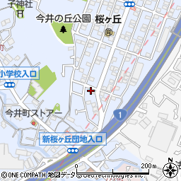 横浜介護シニアライフサポート周辺の地図