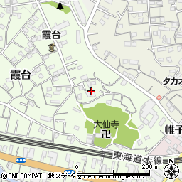 神奈川県横浜市保土ケ谷区霞台9周辺の地図