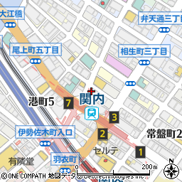 りそな銀行横浜支店周辺の地図
