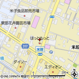 日本海テレビ米子支社周辺の地図