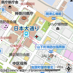 パティスリーストラスブール 日本大通り店周辺の地図