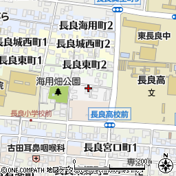 岐阜県岐阜市長良校文町周辺の地図