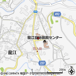飯田警察署竜江警察官駐在所周辺の地図