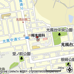 千葉県市原市光風台2丁目173周辺の地図