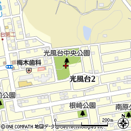 千葉県市原市光風台2丁目周辺の地図