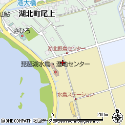 滋賀県長浜市湖北町今西1681周辺の地図