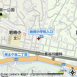 神奈川県横浜市保土ケ谷区岩崎町2-10周辺の地図