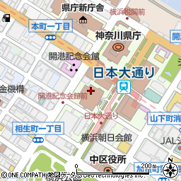 横浜司法記者会周辺の地図