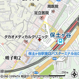 ローソン保土ヶ谷駅西口店周辺の地図