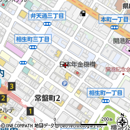 芳香園ビル周辺の地図