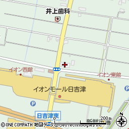 株式会社ウミライ　日吉津北サービスステーション周辺の地図