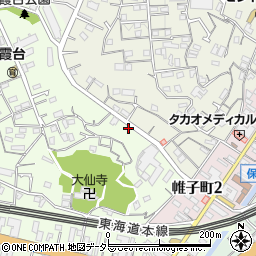 神奈川県横浜市保土ケ谷区霞台2周辺の地図