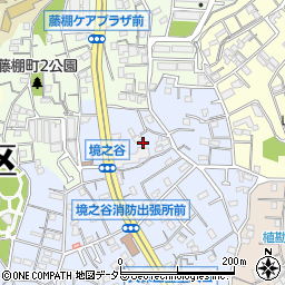 神奈川県横浜市西区境之谷17周辺の地図