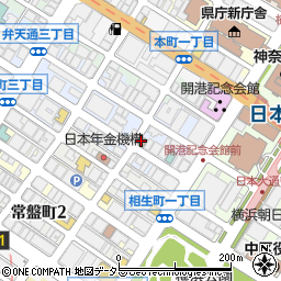 横浜ベイ　アートスクール周辺の地図
