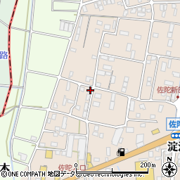 鳥取県米子市淀江町佐陀891-13周辺の地図