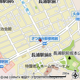 長浦マリン歯科周辺の地図