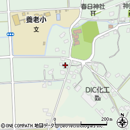 千葉県市原市松崎623周辺の地図