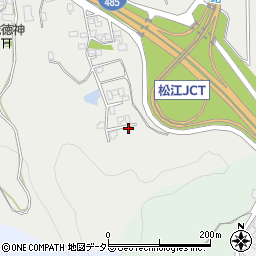 島根県松江市東津田町2296-26周辺の地図