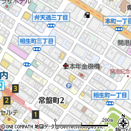 焼き鳥ゑびす 横浜関内店周辺の地図