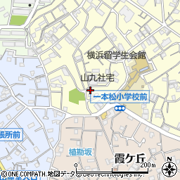 神奈川県横浜市西区西戸部町2丁目216周辺の地図