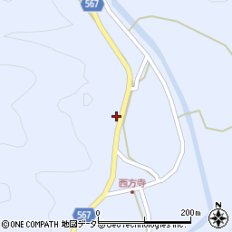 京都府舞鶴市西方寺384周辺の地図
