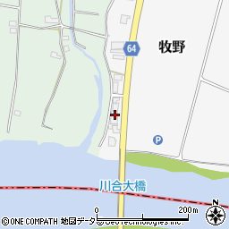岐阜県美濃加茂市牧野1932-74周辺の地図