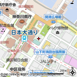 神奈川県庁総務局　給与事務センター給与課・給与周辺の地図