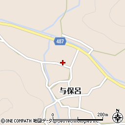 京都府舞鶴市与保呂229-1周辺の地図