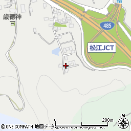 島根県松江市東津田町2296-24周辺の地図