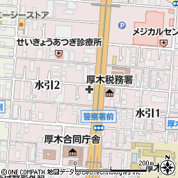 サイクルベースあさひ厚木店周辺の地図