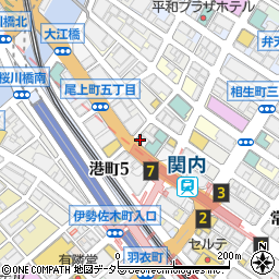 ゴルフパートナー関内北口店周辺の地図