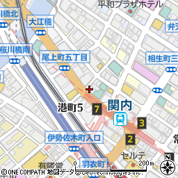 ゴルフパートナー関内北口店周辺の地図